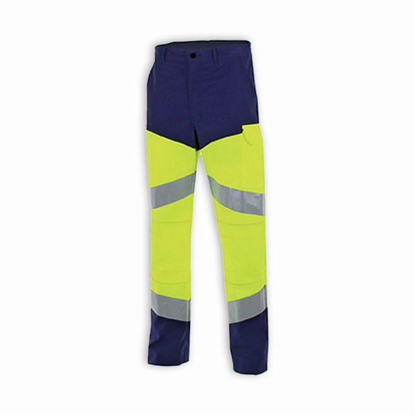 Pantalon de travail fluo à haute visibilité